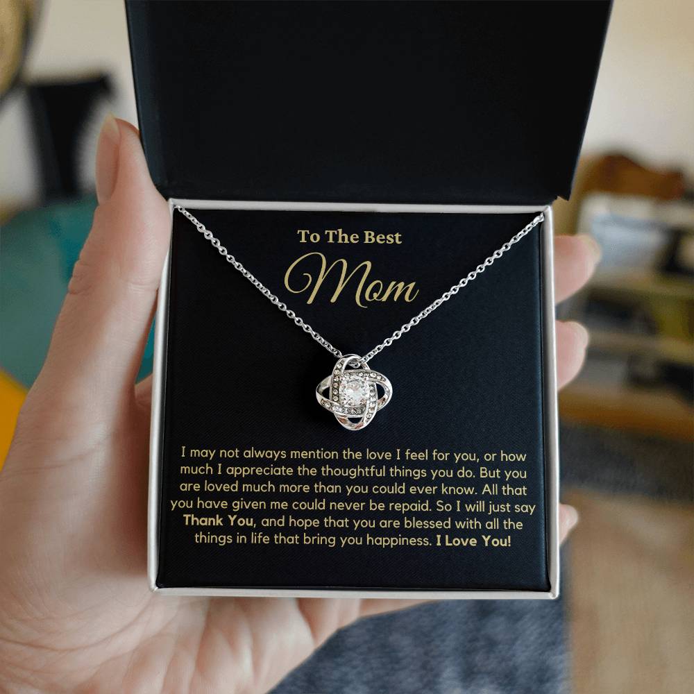 The Best Mom Necklace