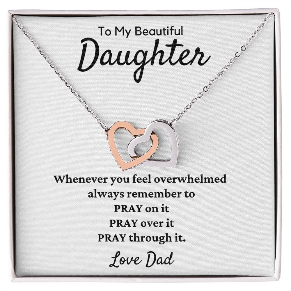 Daughter Prayer Necklace