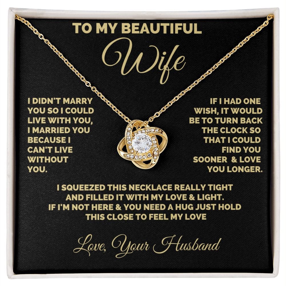 (Almost Sold Out) Gift For Wife - Love Necklace -