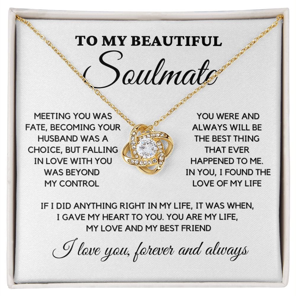 Soulmate - Love Knot Necklace