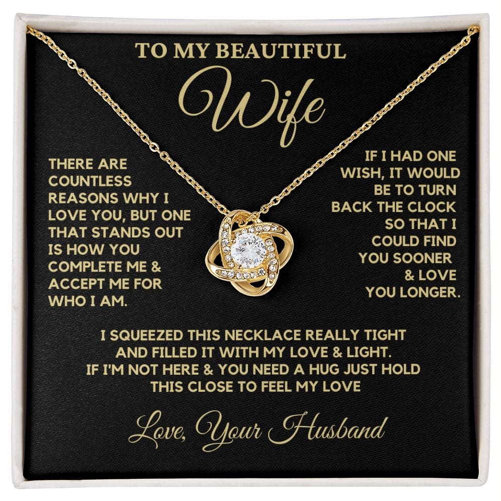 (Almost Sold Out) Gift For Amazing Wife - Countless Love Necklace