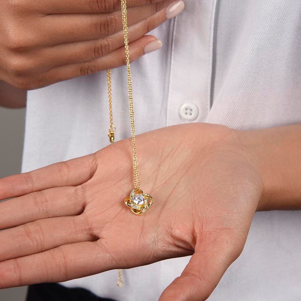 Sorry Love Knot Necklace - Time