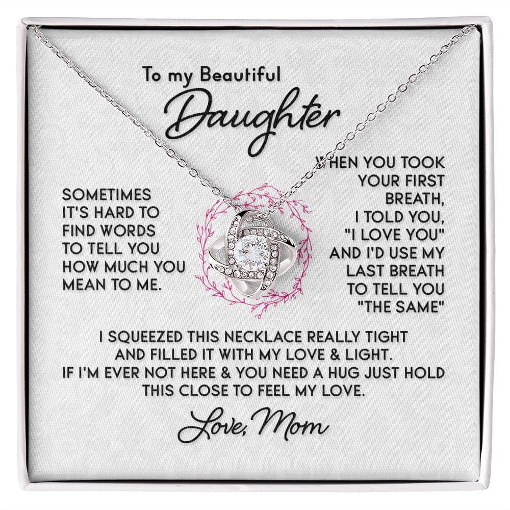 To My Beautiful Daughter