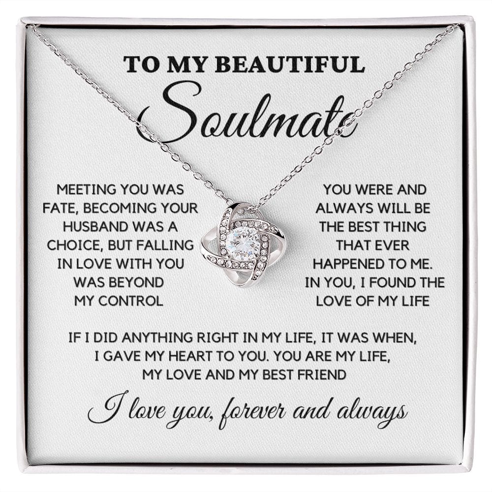 Soulmate - Love Knot Necklace