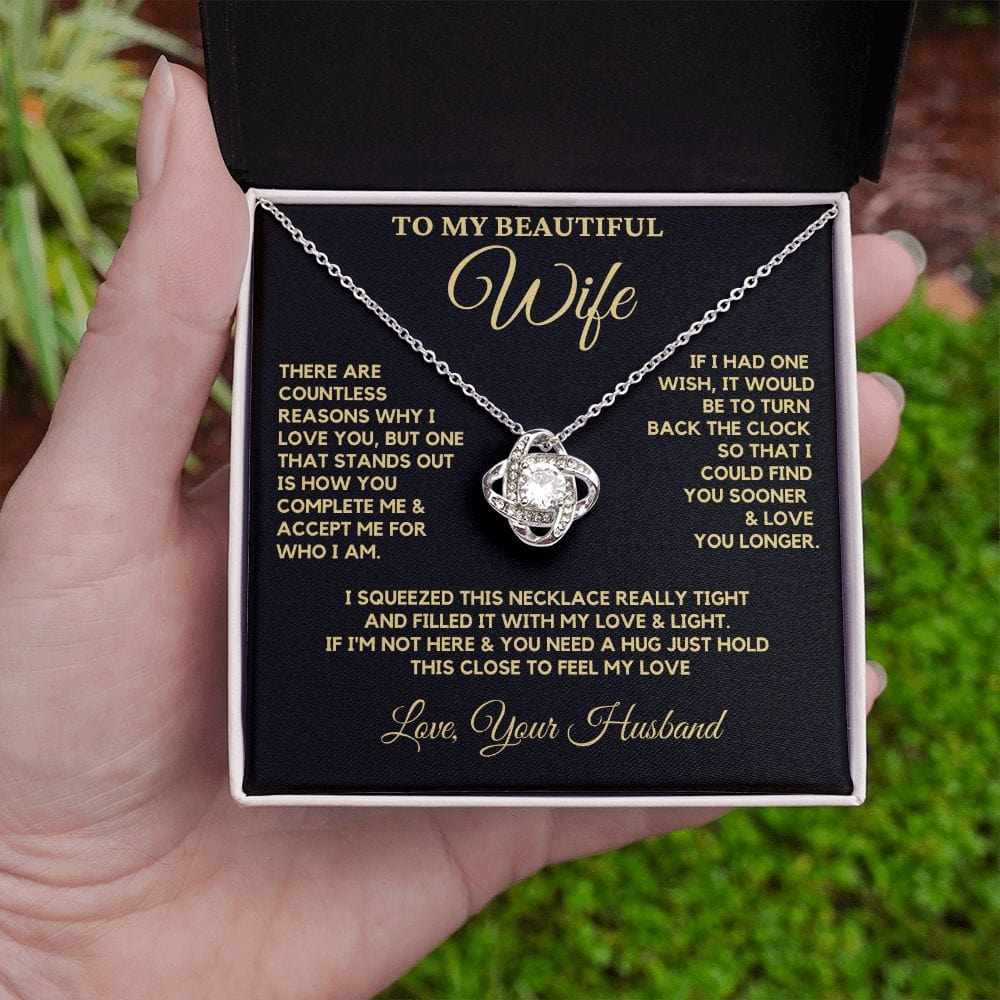 (Almost Sold Out) Gift For Amazing Wife - Countless Love Necklace