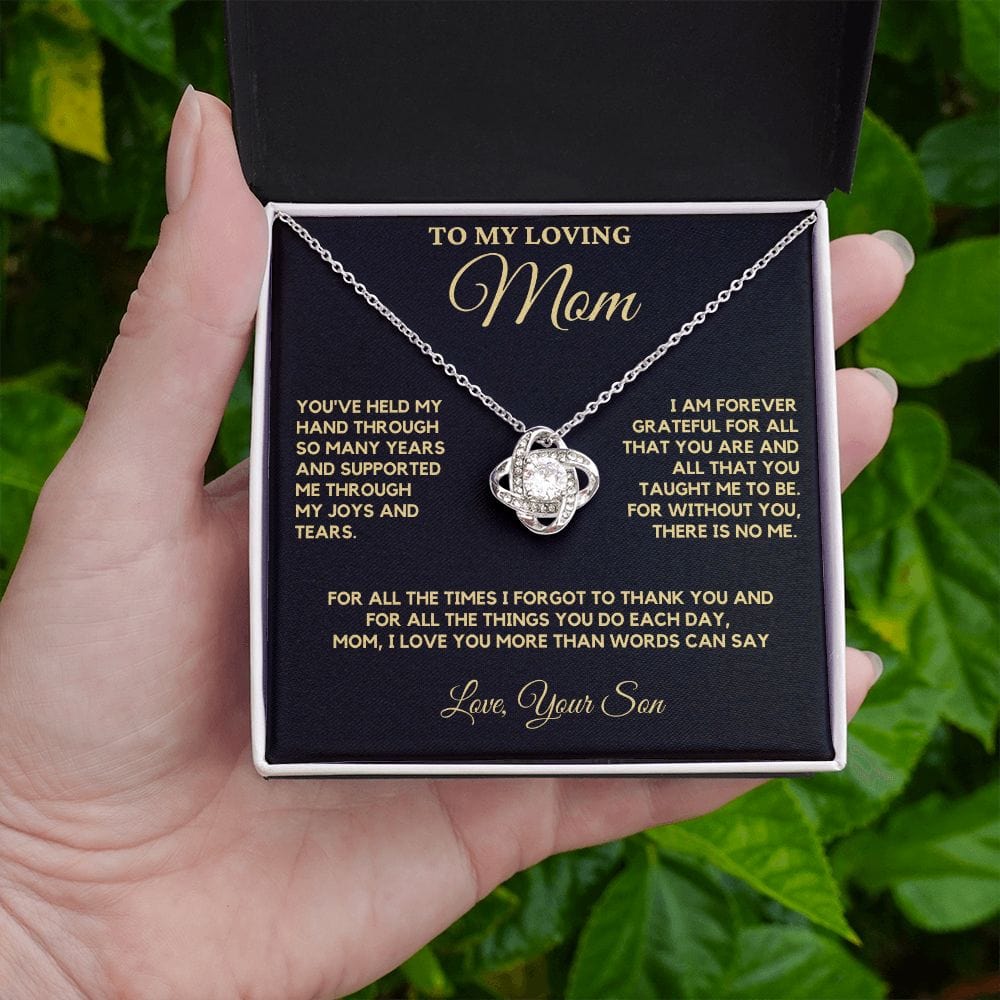 Loving Mom from Son Necklace