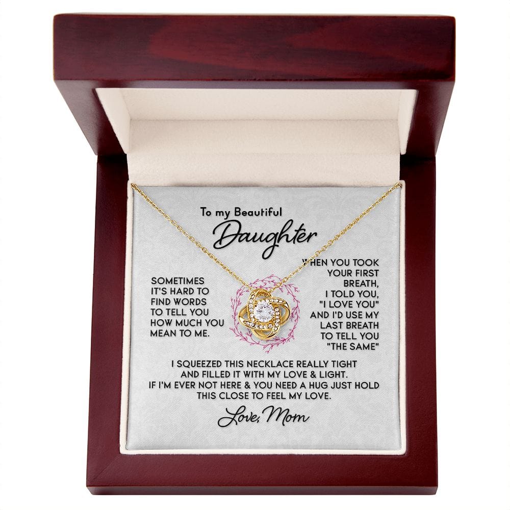To My Beautiful Daughter