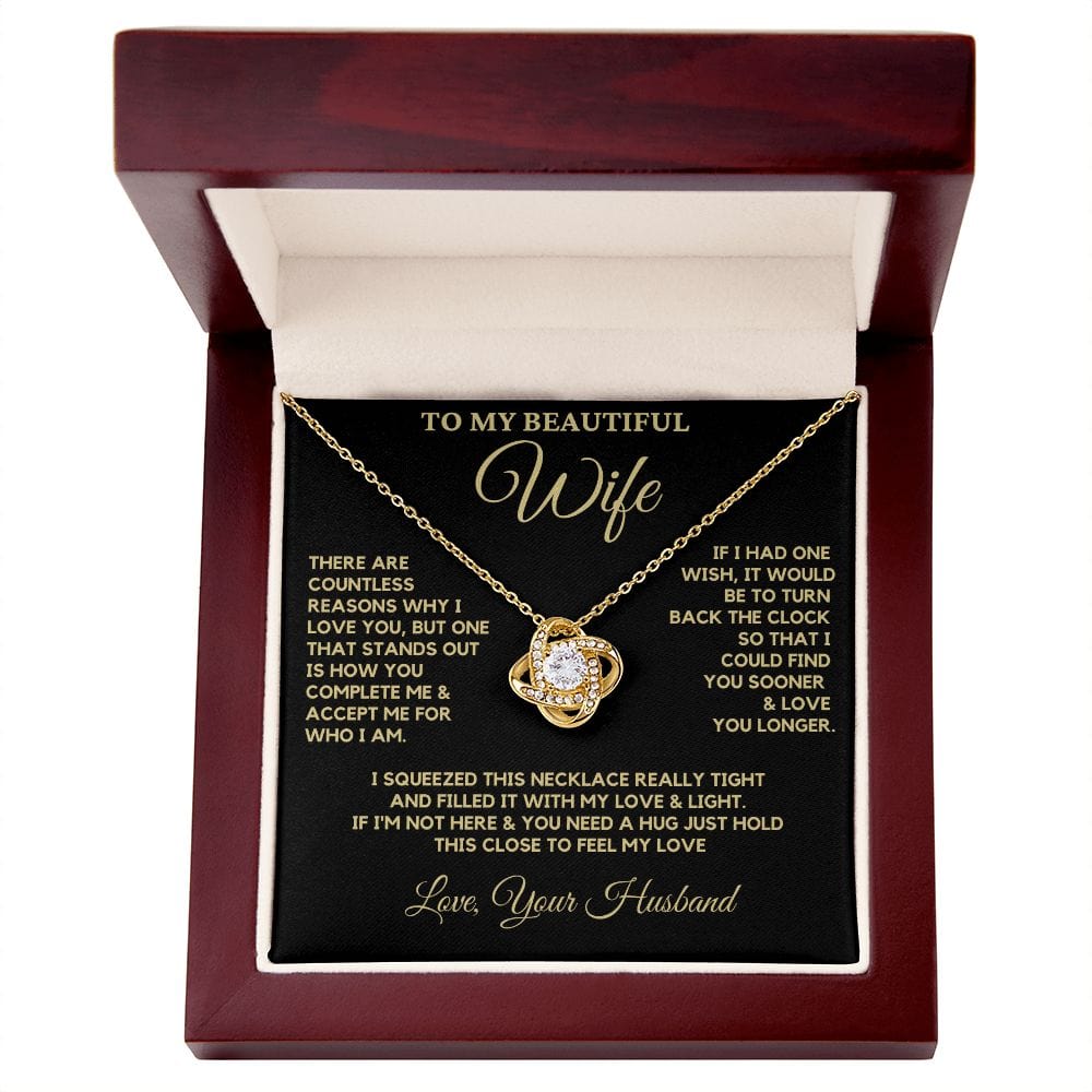 (Almost Sold Out) Gift For Amazing Wife - Countless Love Necklace