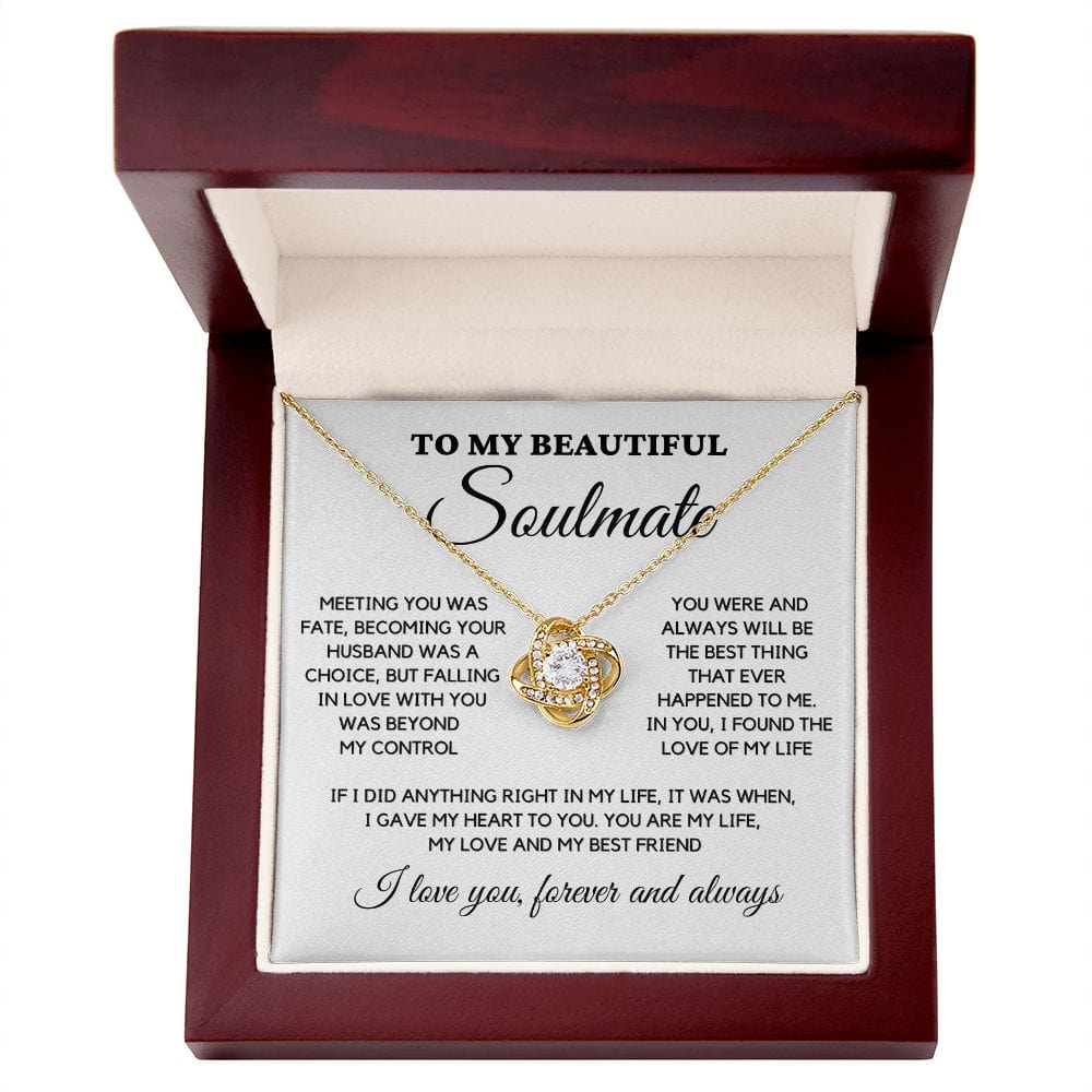 Soulmate - Love Knot Necklace
