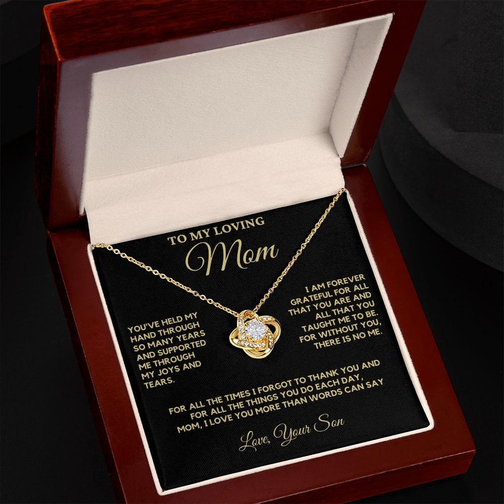 Loving Mom from Son Necklace