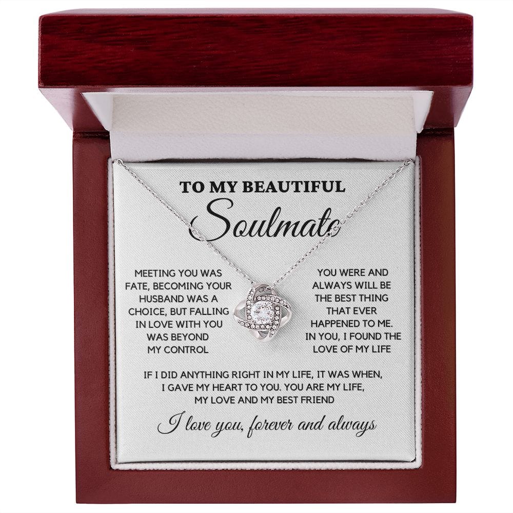 Soulmate - Love Knot Necklace