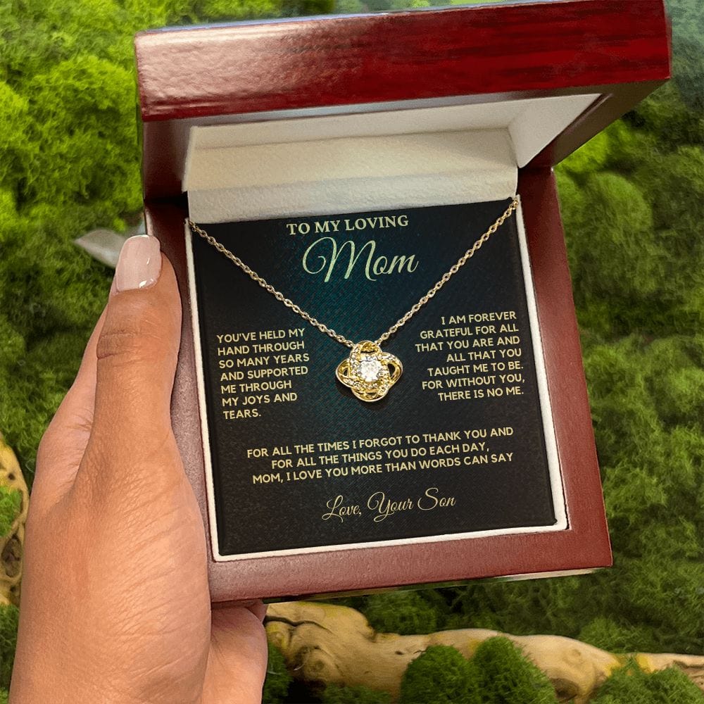 Loving Mom from Son Necklace