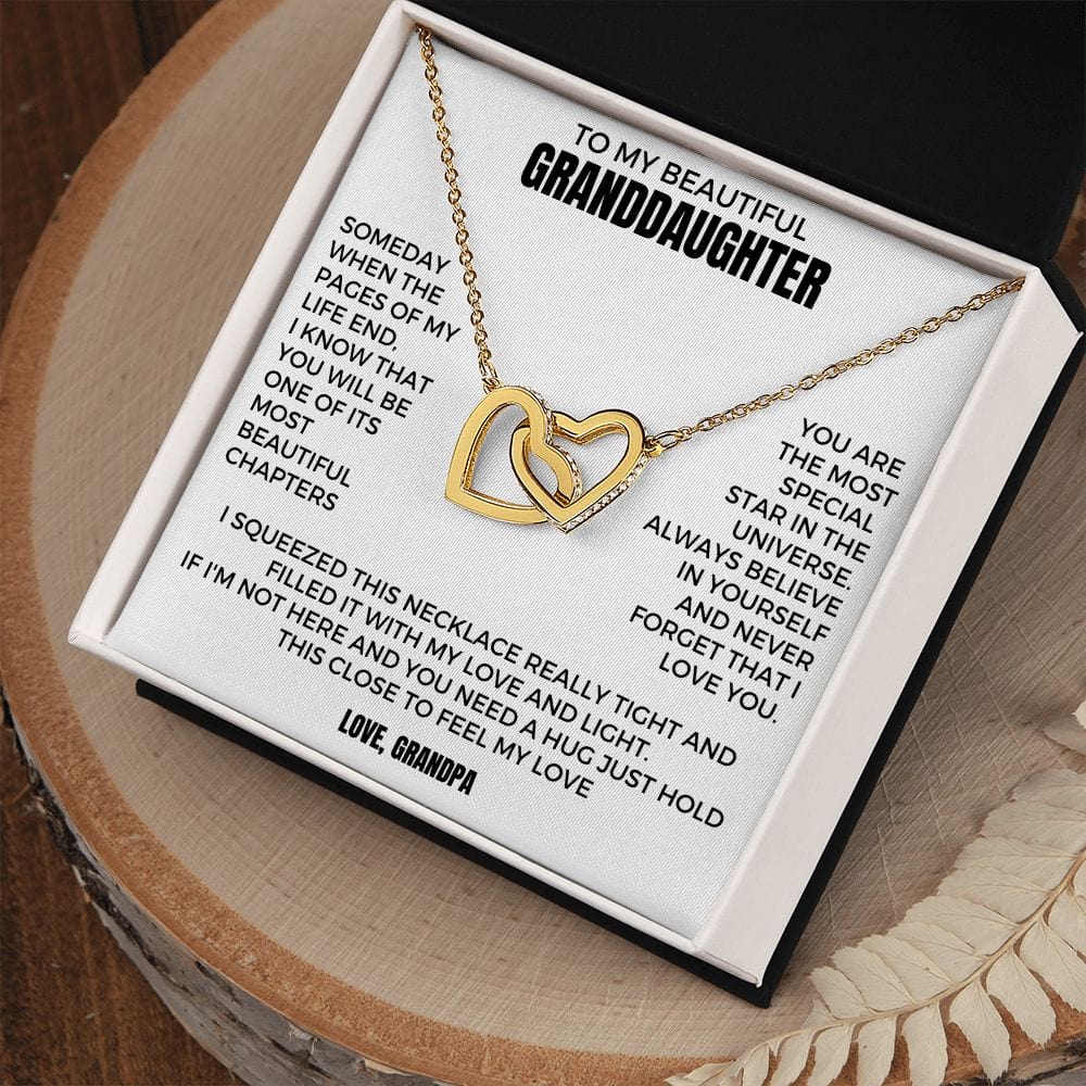 To My Beautiful Granddaughter - Love Grandpa
