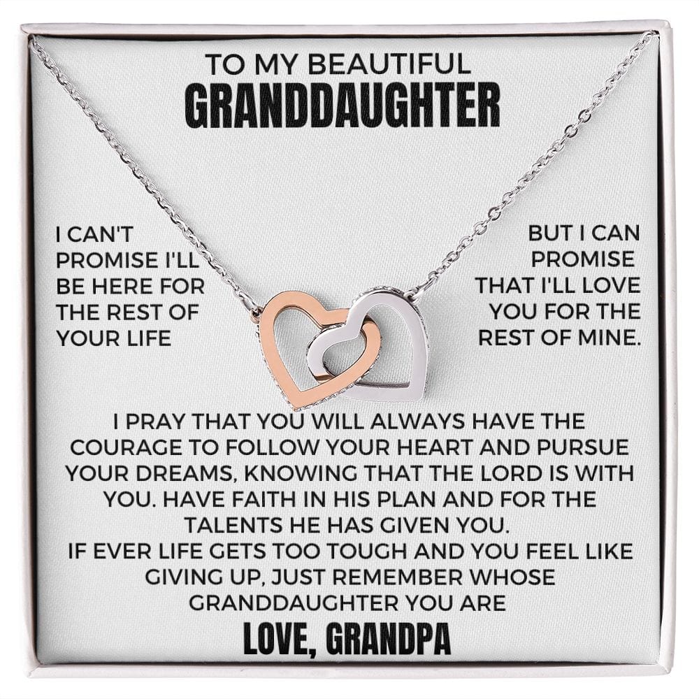 To My Beautiful Granddaughter (Gift Set) - Love Grandpa