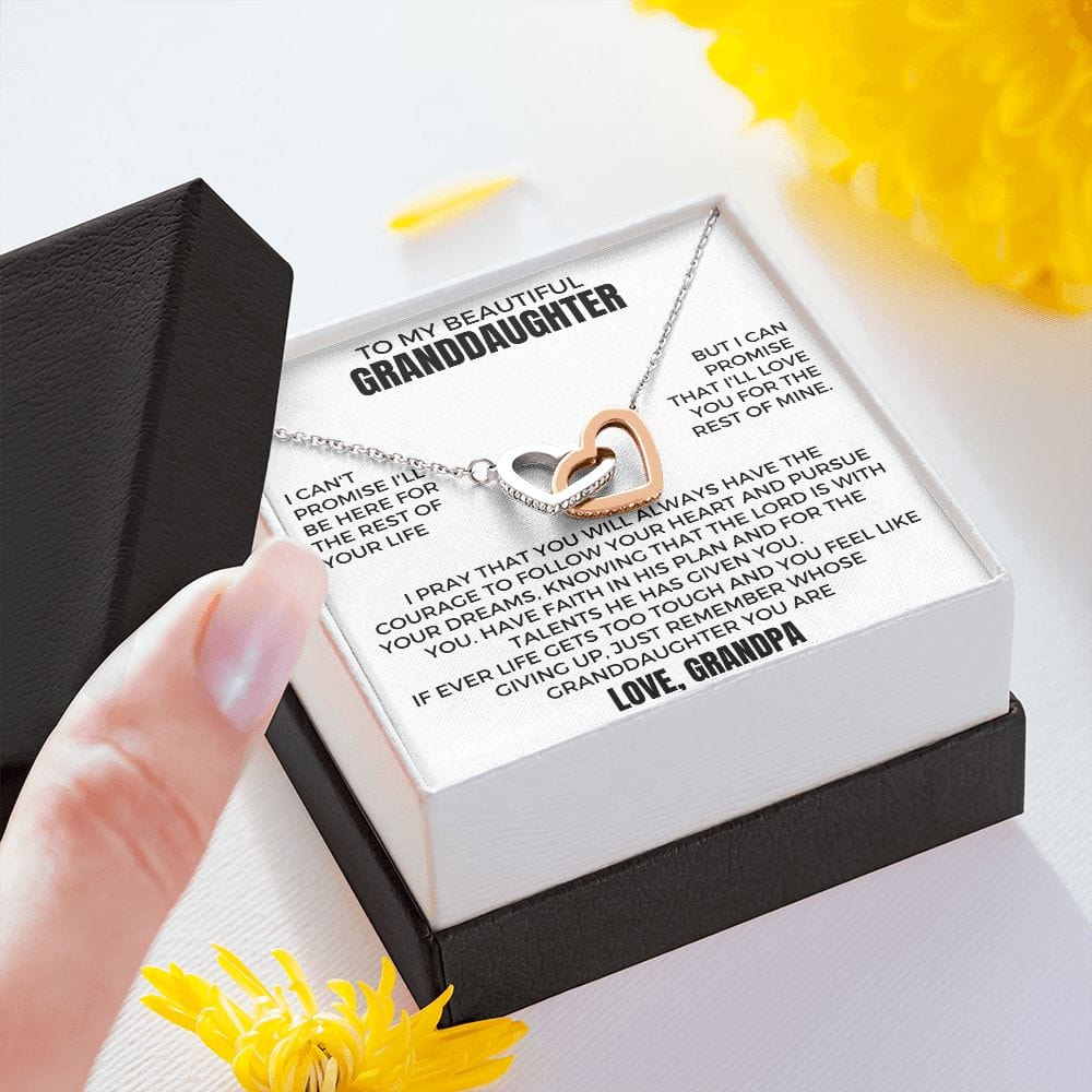 To My Beautiful Granddaughter (Gift Set) - Love Grandpa