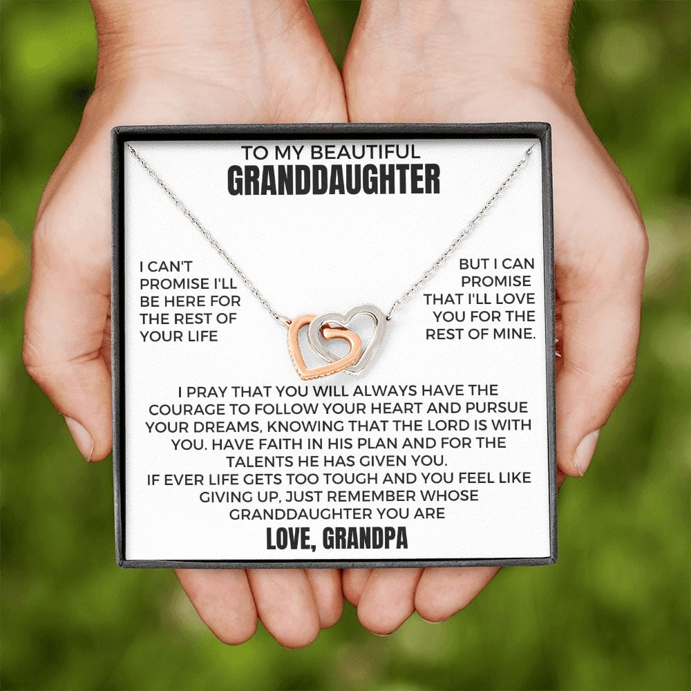 To My Beautiful Granddaughter (Gift Set) - Love Grandpa