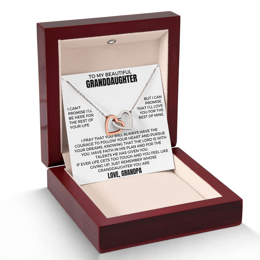 To My Beautiful Granddaughter (Gift Set) - Love Grandpa