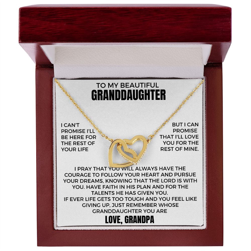 To My Beautiful Granddaughter (Gift Set) - Love Grandpa