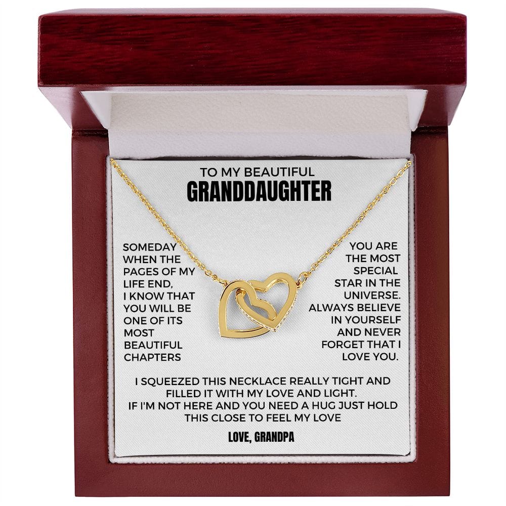 To My Beautiful Granddaughter - Love Grandpa