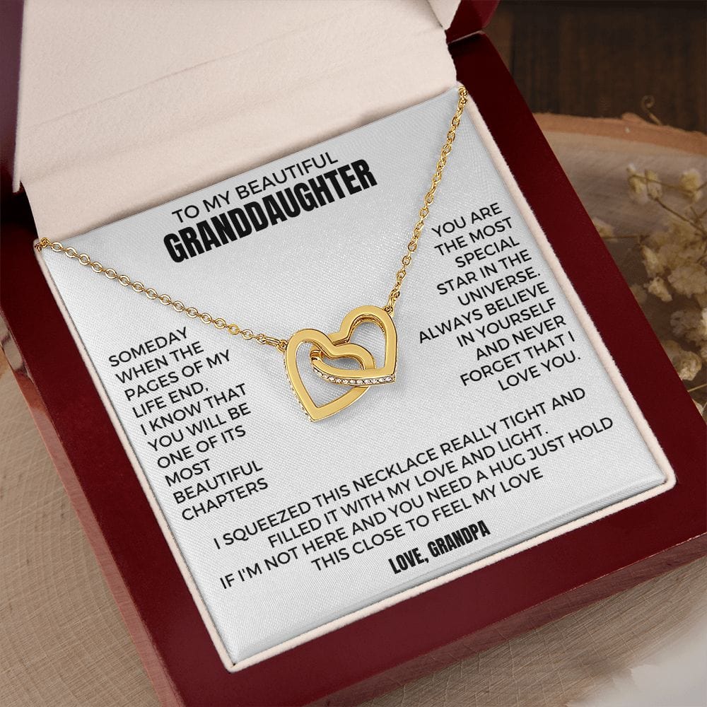 To My Beautiful Granddaughter - Love Grandpa