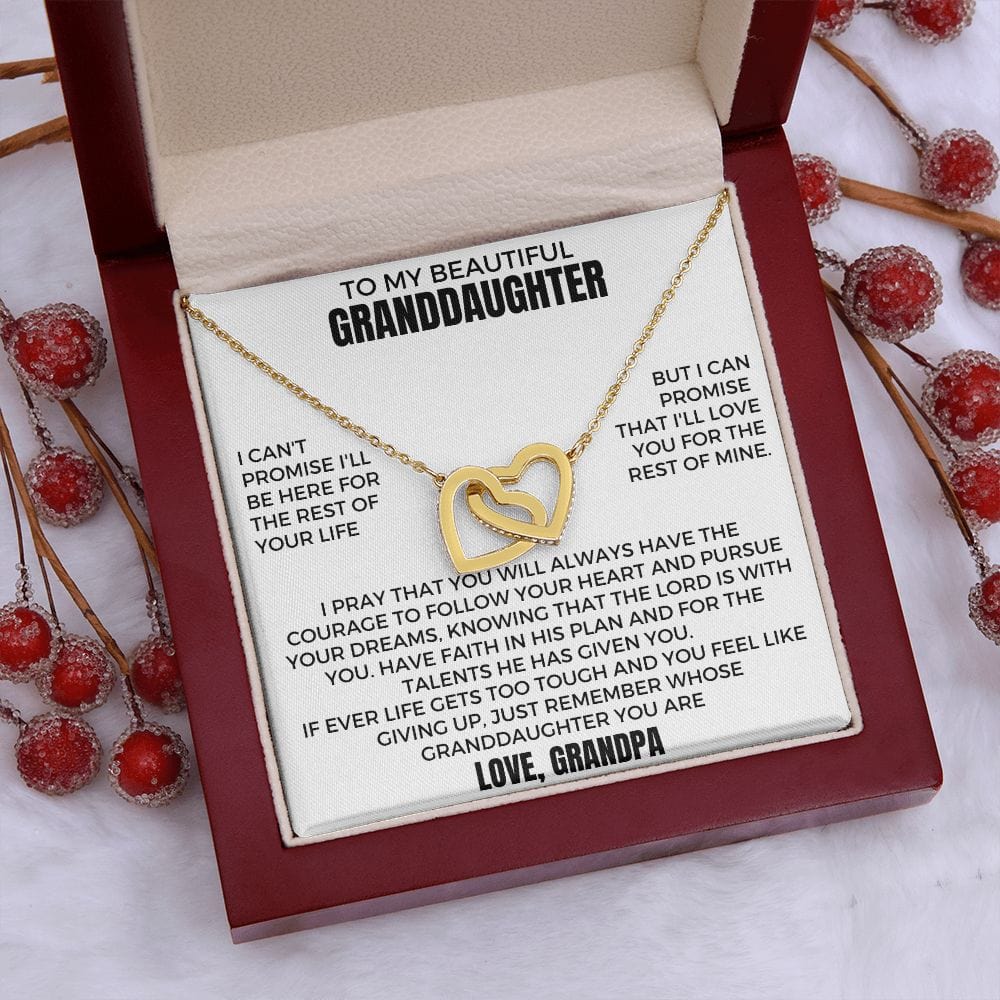 To My Beautiful Granddaughter (Gift Set) - Love Grandpa