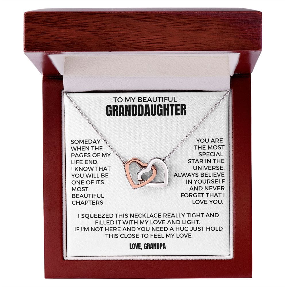To My Beautiful Granddaughter - Love Grandpa