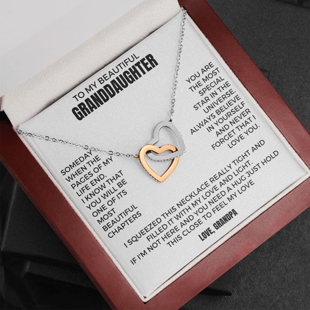 To My Beautiful Granddaughter - Love Grandpa