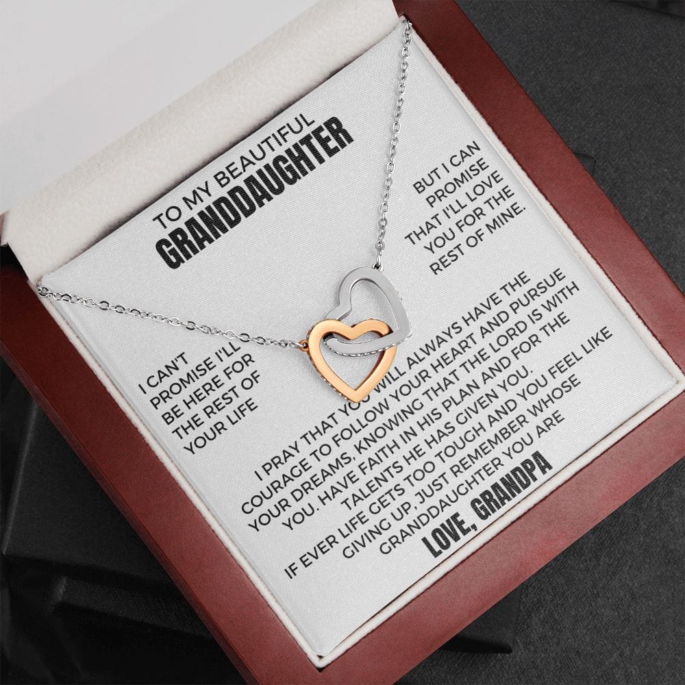 To My Beautiful Granddaughter (Gift Set) - Love Grandpa