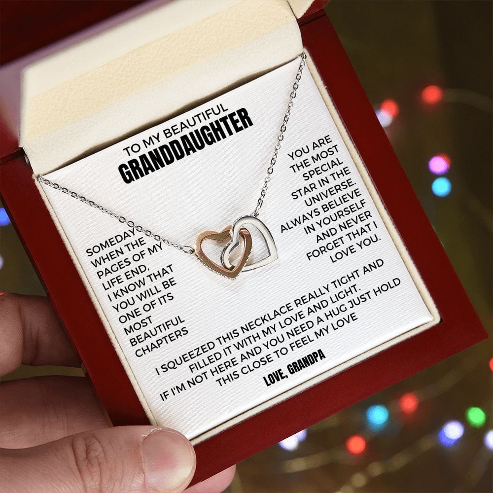 To My Beautiful Granddaughter - Love Grandpa