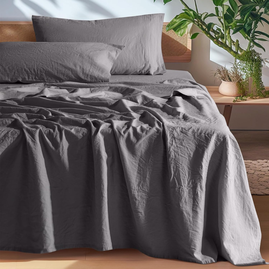 EternaLuxe 100% Natural Linen Bed Set