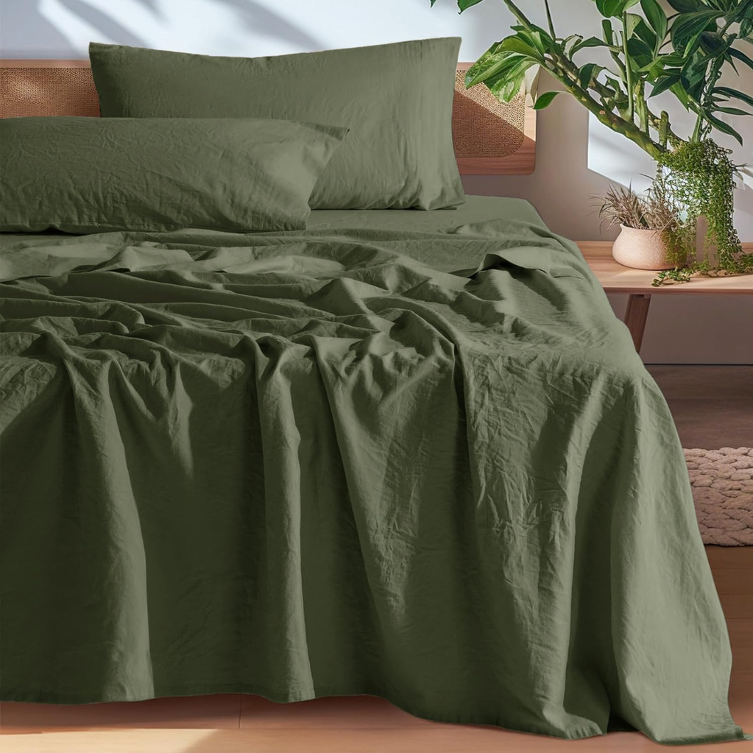 EternaLuxe 100% Natural Linen Bed Set