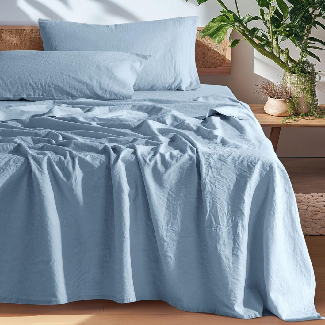 EternaLuxe 100% Natural Linen Bed Set