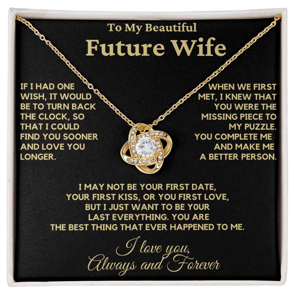 To My Beautiful Future Wife