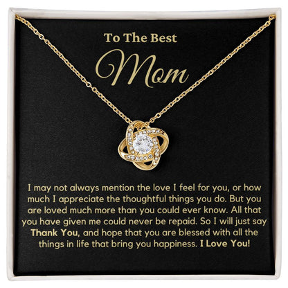 The Best Mom Necklace