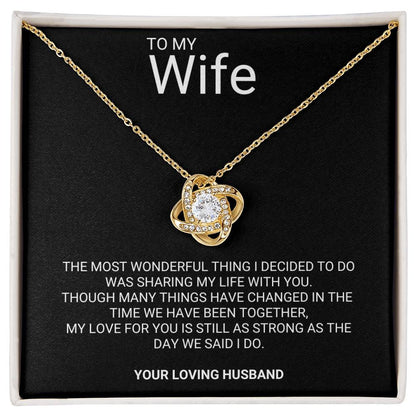 To My Wife - The Most Wonderful Thing