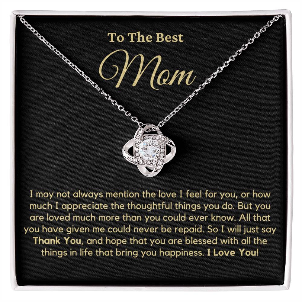 The Best Mom Necklace