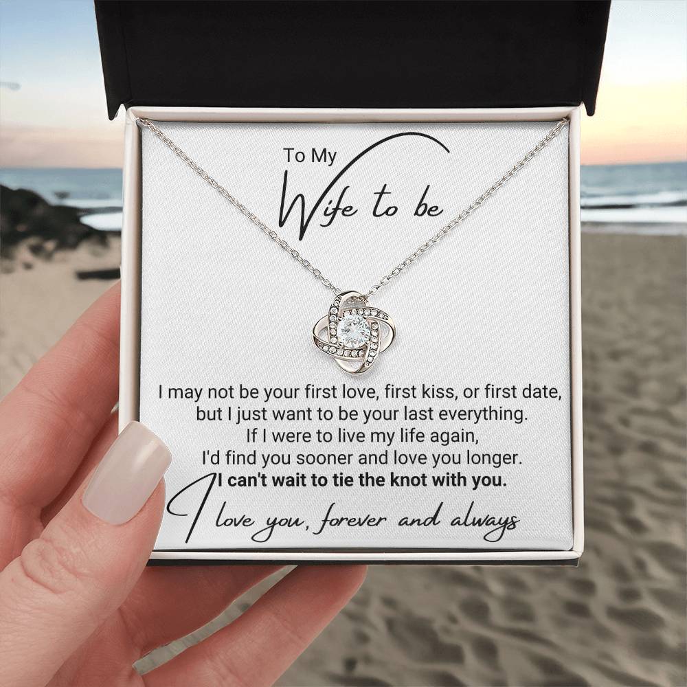 Wife To Be Necklace - Forever & Always