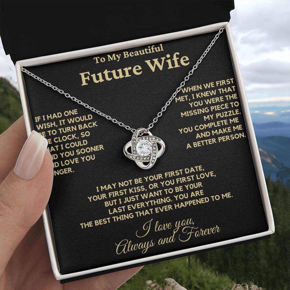 To My Beautiful Future Wife