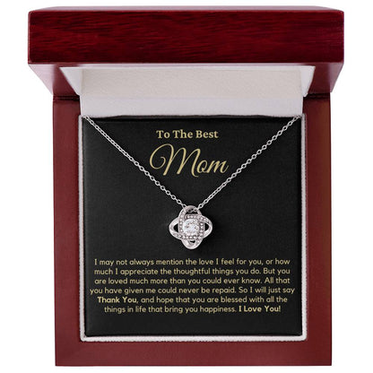 The Best Mom Necklace