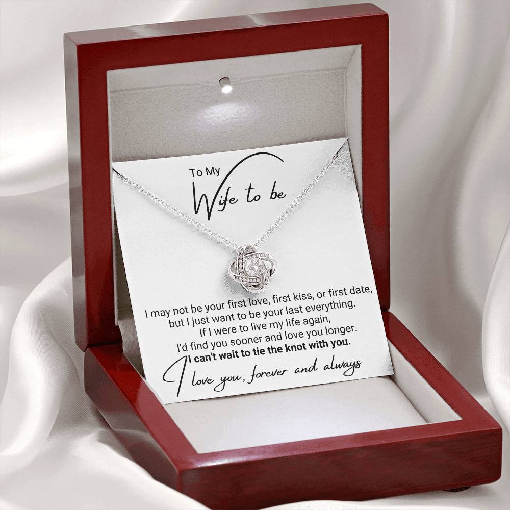 Wife To Be Necklace - Forever & Always