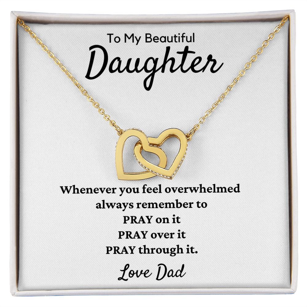 Daughter Prayer Necklace