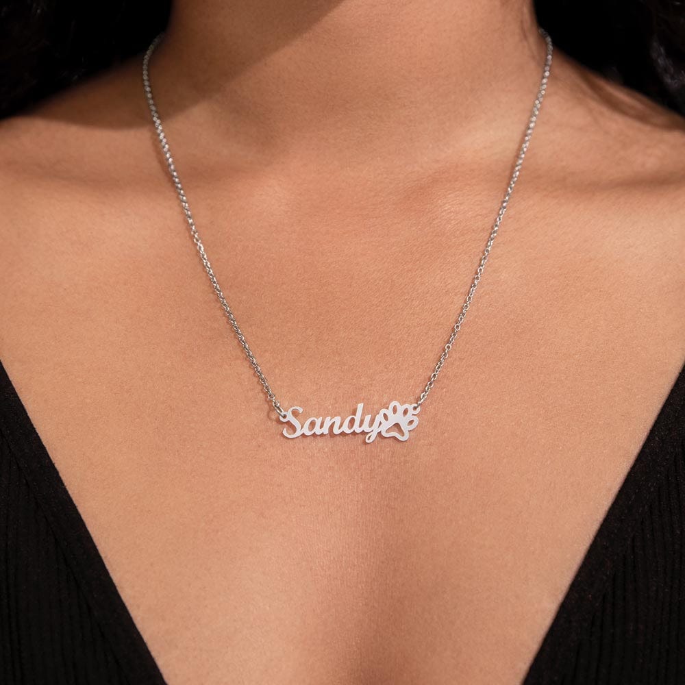 Personalised Pet Memory Necklace