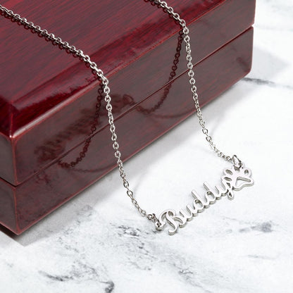 Personalised Pet Memory Necklace