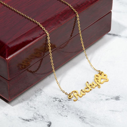 Personalised Dog Memory Necklace