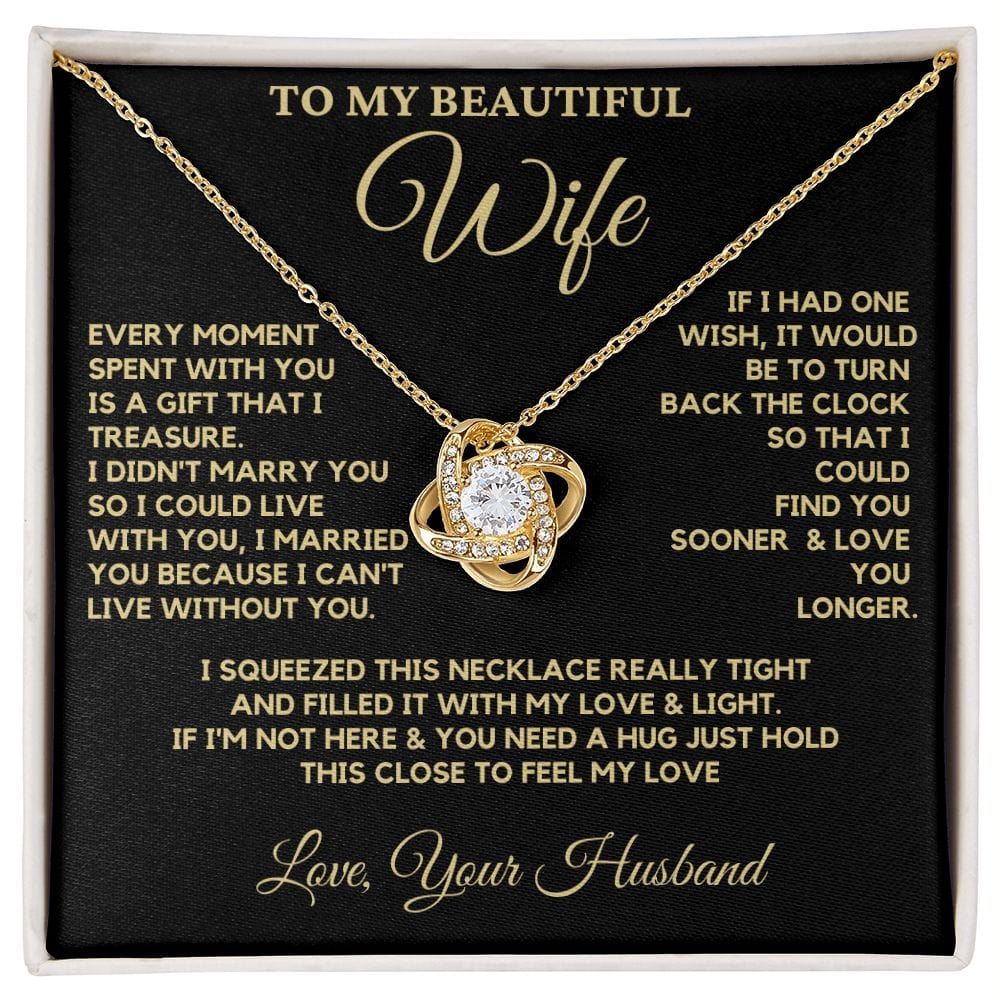 (Almost Sold Out) Gift For Wife - Every Moment Love Necklace