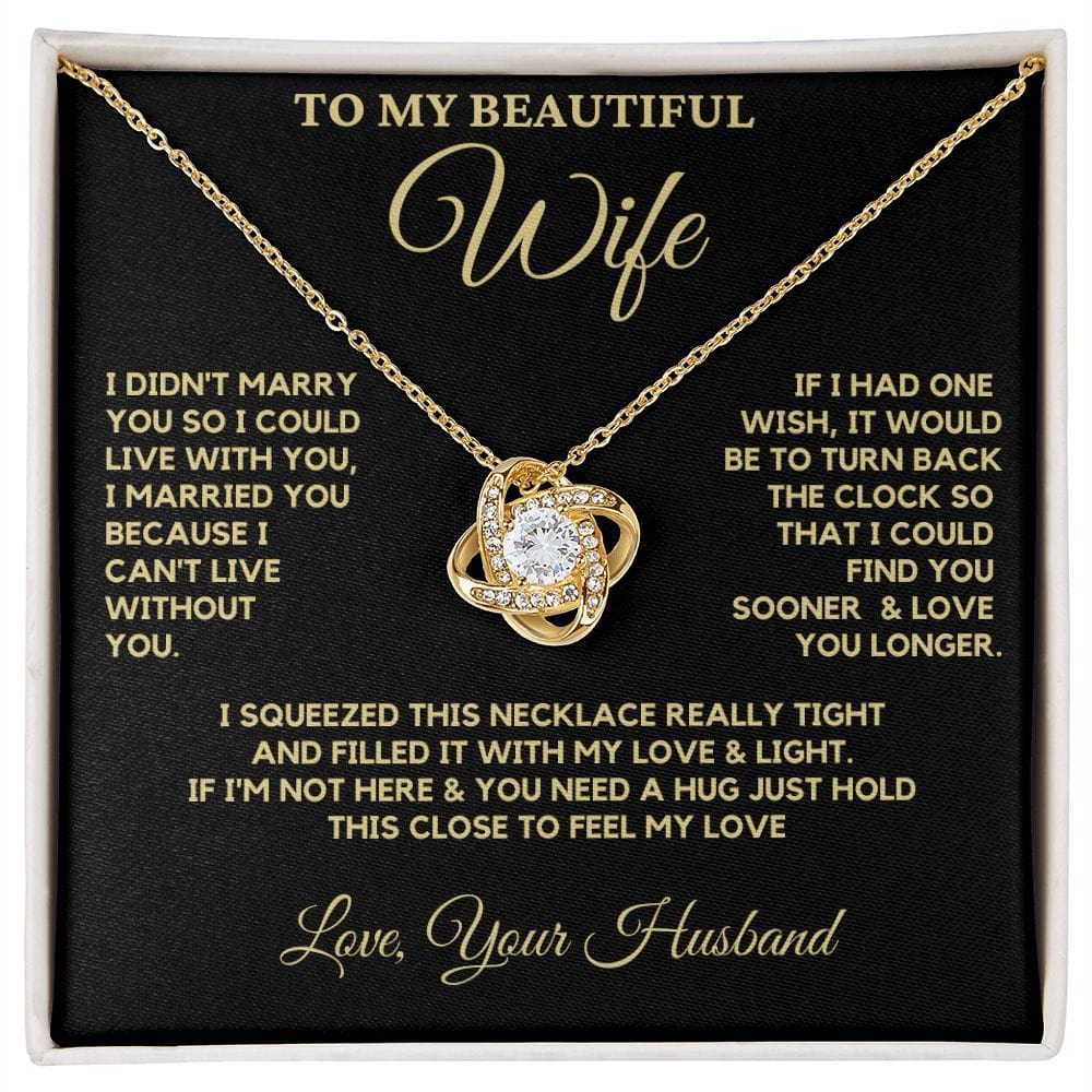 (Almost Sold Out) Gift For Wife - Love Necklace