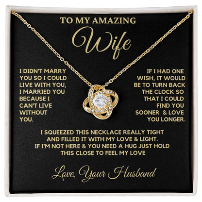 (Almost Sold Out) Gift For Amazing Wife - Love Necklace