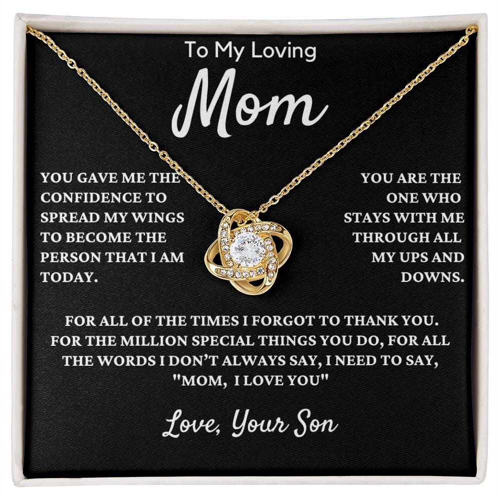 Beautiful Gift For Mom From Son - You Gave Me The Confidence