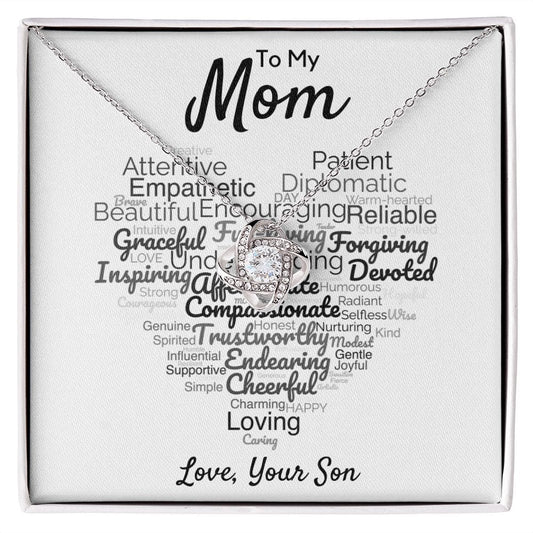 Heart Gift For Mom - Love Your Son