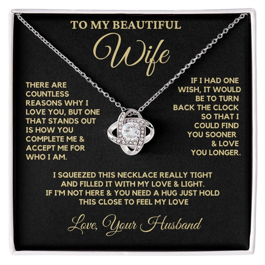 (Almost Sold Out) Gift For Amazing Wife - Countless Love Necklace